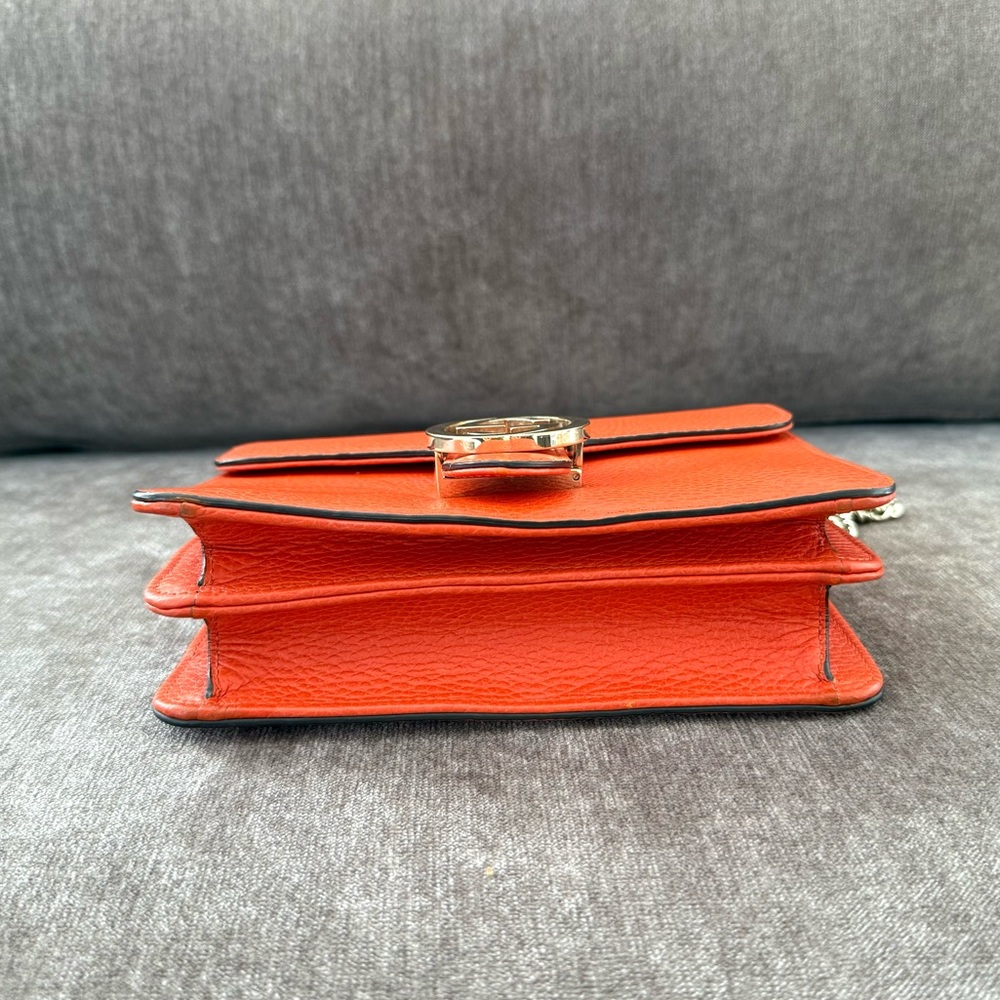 Authentic Gucci Interlocking GG Small Calfskin le… - image 10